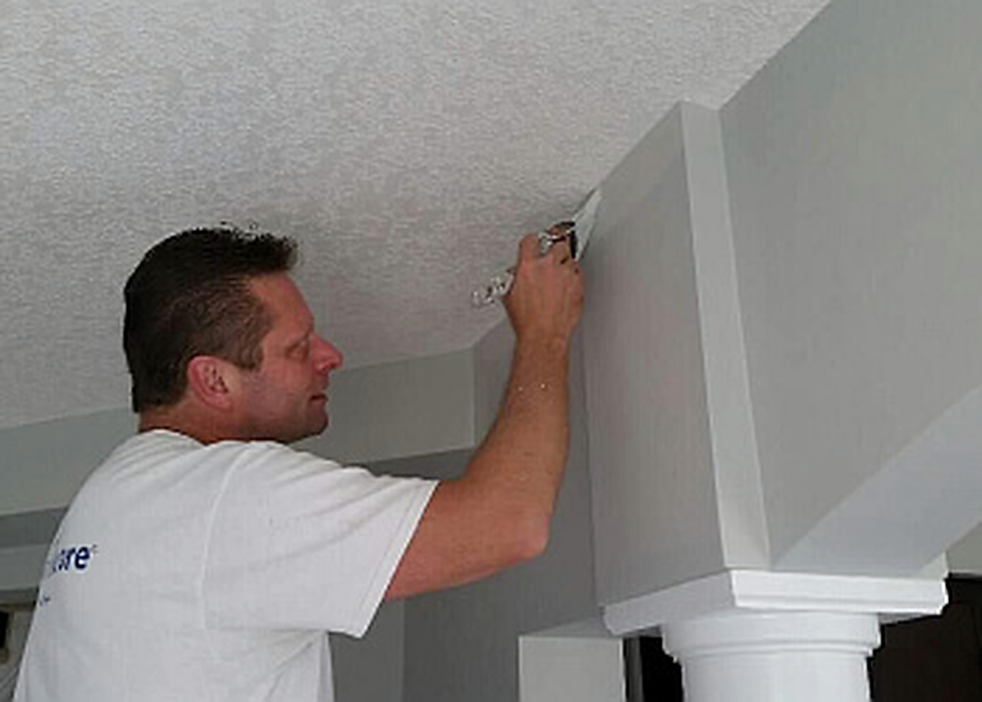 Ultimate Touch Painting completing detailed interior painting work